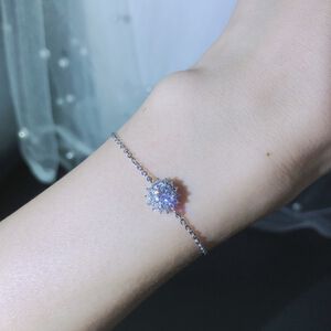 【A&R】莫桑鑽陽光手鍊0.5克拉附精美禮盒 