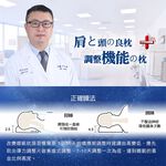 【日本旭川】AIRFit氧活力快眠頸椎守護枕 6層可調高度透氣枕 3D立體透氣枕 防螨抗菌枕 可水洗枕 枕頭, , large