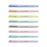 【Pentel 飛龍】FITLINE 雙頭螢光筆 粉彩色系 3.5/0.9mm /支 SLW11P - 粉彩天藍, , large