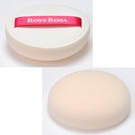 【千康購物網】ROSY ROSA 奶霜美肌空氣感粉撲(圓型) 1入 日本製【氣墊粉餅、液狀、霜狀粉底適用】, , large