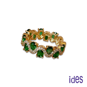 [ides愛蒂思] 輕珠寶時尚設計彩寶系列戒指/時尚旺財