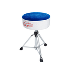 iSBN DT5W 5吋圓形鼓椅 白光藍絨款【敦煌樂器】, , large