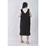 (S) sj company韓牌內刷毛黑色洋裝二手衣, , large