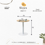 【Hampton 漢汀堡】恩飛2尺木紋洽談桌, , large