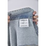 (2XL) mellow co丹寧牛仔排扣藍色外套二手衣, , large