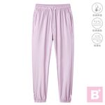大小尺碼-女 冰絲 哈倫 休閒褲-黑/灰/淺藍/淺綠/紫/粉-0104049, , large