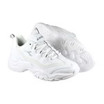 DIADORA迪亞多那 時尚休閒蛋糕鞋 女運動鞋 女鞋 老爹鞋 復古 素色 增高 吸震 Q彈 氣墊乳膠鞋墊 止滑 白 黑, , large