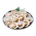 Scallop with shell, , large