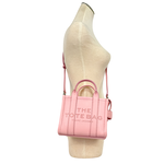 MARC JACOBS THE LEATHER TOTE 粒面皮革迷你托特包/蝴蝶結粉, , large