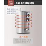 元山 落地型冰溫熱桶裝水開飲機(不含水桶) YS-8202BWSI, , large