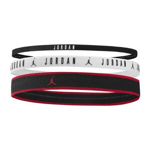 [秉宸] NIKE JORDAN ELASTIC 混搭式髮帶 彈性髮帶 瑜珈 籃球 慢跑 髮帶 3入 J1007583