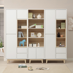 【唯熙傢俱】羅伊原木雙色2尺書櫃, , large