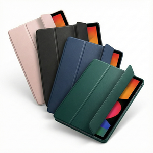 【RD95三折晶瑩背殼】紅米平板Redmi Pad 2 Pro 12.1吋保護皮套(內置筆槽)