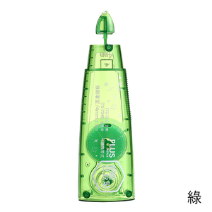 【龍品文創】PLUS 台灣普樂士 37723 724R 4x8M.豆豆貼內帶-綠