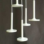 【H&R安室家】 五燈雨滴LED吊燈 ZA0112, , large