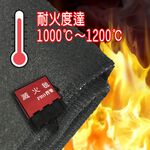 GS MALL 台灣製造 一入 阻燃滅火毯 150x150cm 火災毯 逃生毯 耐高溫毯 滅火毯 阻燃毯 防災毯, , large