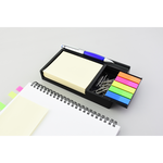 【O-Life】Colorful sticky note pad set - 2 pieces in a set Transparent blue, , large