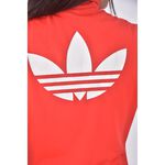 (S) adidas運動質感高領紅色外套二手衣, , large