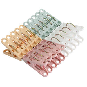 Four color clothespins