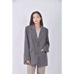 (S) 西裝灰色外套二手衣, , large