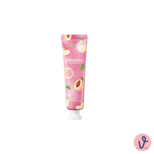 [LaLa V]韓國FRUDIA 水果鮮榨高效保濕護手霜 水蜜桃 30g
