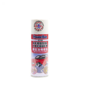 Power Bon冷烤噴漆400ml-白色