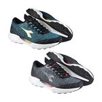 DIADORA迪亞多那 極速者輕量跑鞋 男運動鞋 男鞋 慢跑鞋 輕量 透氣 針織 吸衝 Q彈 緩震 氣墊乳膠鞋墊 藍 黑, , large