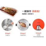 TATUNG 10-Cup Vermilion Red Electric Cooker TAC-10L-DR, , large