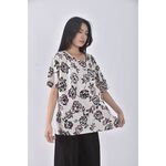(XL) judy小香風玫瑰杏色短袖上衣二手衣, , large