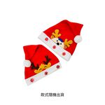 麋鹿貼片聖誕帽-混款, , large