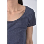 (S) net素面藍色短袖上衣二手衣, , large