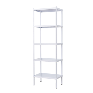 【Y HOUSE】60x35x180cm 5-layer hole-free iron plate storage rack rack iron rack - paint white