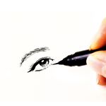 *需預訂【Kuretake 日本吳竹】眼線極細毛筆 (ED100-010), , large