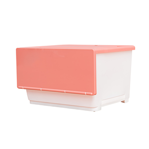 【Y HOUSE】Fully open storage box/storage box/organization box/plastic box-35L red