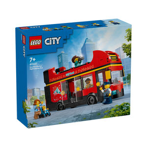 LEGO Red Double-Decker Sightseeing Bus