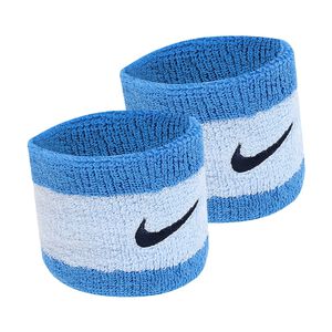 NIKE SWOOSH 腕帶 護腕 健身 訓練 慢跑 戶外 運動 簡約 素色 吸汗 乾爽 透氣 彈性 柔軟 舒適 天空藍
