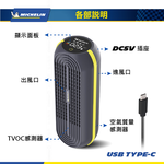 MICHELIN 米其林  ML79 珈帕空淨機 極淨智能 雙渦輪 原廠公司貨, , large