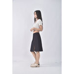 (L) benetton formula質感藍色短裙二手衣, , large