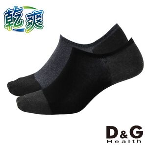 【D&G】乾爽男低口襪<黑>D409 男襪 除臭襪