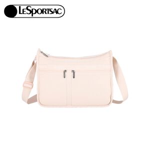 |快速出貨|Lesportsac Deluxe Everyday Bag 奢華斜背包 送禮-晨曦桃粉