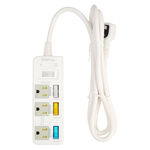 4open 3 plug 3P extension cable, , large