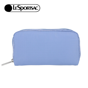 Lesportsac 長形化妝包 收納包 送禮 禮物 女包 情人節禮物(雲霧藍)L252-6511PB-RA18