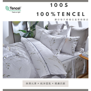 【帕瑪PAMA】100S 100%萊賽爾纖維兩用被床包組【TENCEL天絲】/雙人/P-012-05