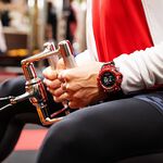 CASIO 卡西歐 G-SHOCK 多功能運動藍芽電子錶-紅 GBD-100SM-4A1, , large