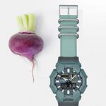 CASIO 卡西歐 G-SHOCK 天然染料 10年電力雙顯手錶 學生錶 GA-010CE-2A, , large