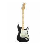 Fender AM ELITE Strat MN MYBLK 美廠 電吉他 粉亮黑【敦煌樂器】, , large