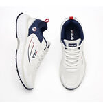 Fila Falcon 男 慢跑鞋 運動鞋 輕量 透氣 白 深藍 [1-J302Y-123], , large