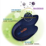 【GelSmart吉斯邁】3D足弓腳跟墊-1雙(凝膠吸震、分散腳跟壓力、U型凹槽穩定步伐、TG-GHP450F), , large