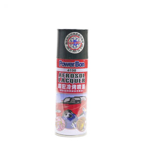 Power Bon冷烤噴漆400ml-黑色