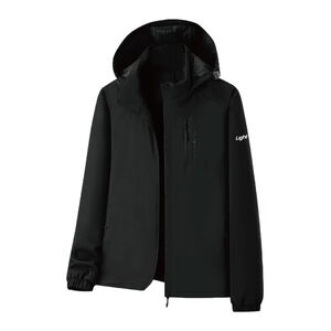 男款碳能蓄熱機能外套-黑色M